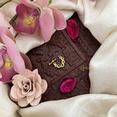 Vriksham Premium Dot Style Press Naths/Nose Pin-Red-G20741